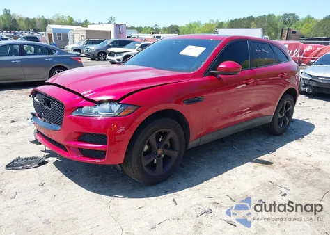 2020 Jaguar F-Pace Prestige P250 Awd Automatic из США, поврежденный, VIN SADCK2FX0LA657598